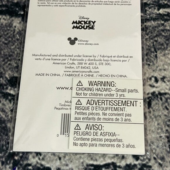 Disney Mickey Mouse 9 clear rubber stamps Minnie Love Sign language - Picture 7 of 7